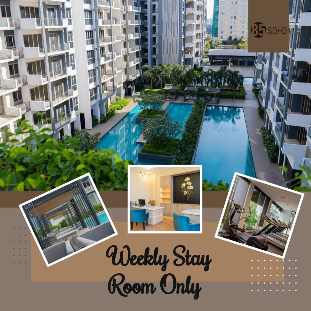 Weekly Stay Room Only starting from $27! 85 SOHO Phnom Penh is the perfect holiday whether it is for leisure or short term business trips, because our offer will give you the break you need at an affordable price.